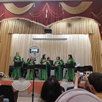 Отчетный концерт народного отдела школы